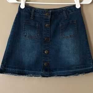 Girls denim mini skirt by Epic Threads size 10